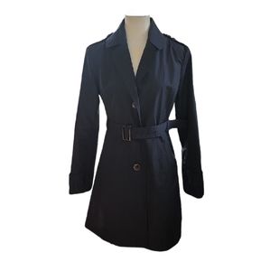 Marvin Richards Women's Lightweight Belted Trench Coat Size Small
